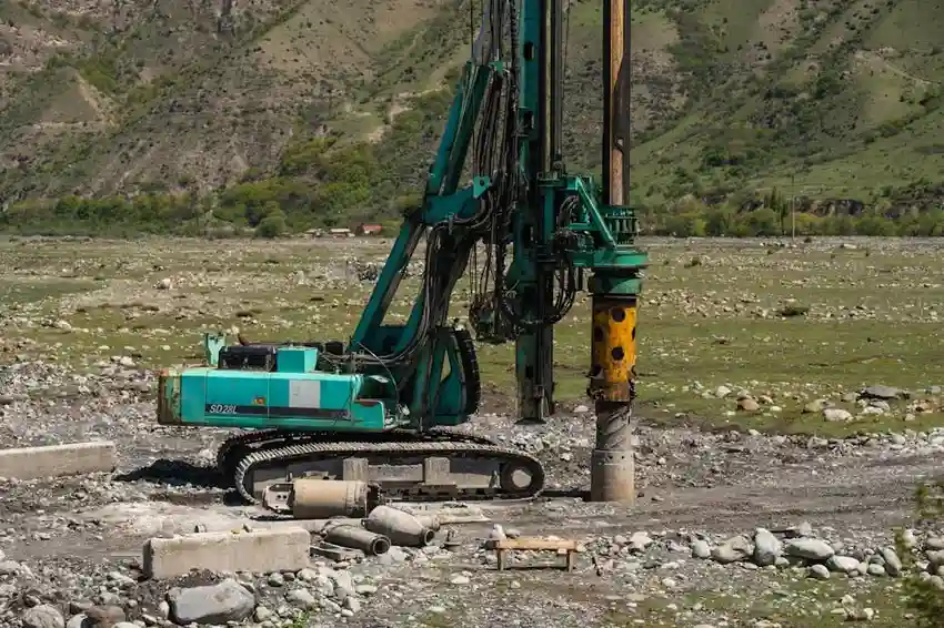 Perforación de pozo de agua en España